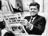 Sen John Kennedy Becomes the Front-Runner for the 1960 Democratic Presidential Nomination