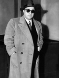 Albert Anastasia Arriving to Testify before Senate Crime Investigating Committee  Mar 20  1955