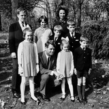 Senator-Elect Robert Kennedy and Wife Ethel with Seven of their Eight Children