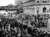 Reds Gather for 1934 May Day Parade to Union Square in New York City
