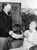 President Franklin Roosevelt Presents Legion of Merit to General Eisenhower