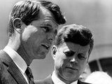 Pres John Kennedy and Attorney General Robert Kennedy at Ceremonies Honoring African Americans