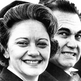 Governor-Elect Lurleen Wallace  and Her Husband  Outgoing Governor George Wallace