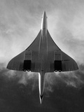 Concorde During a Test Flight over Southern England