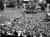 Pres Kennedy Tells Crowd at West Berlin City Hall  'Ich Bin Ein Berliner ' Jun 26  1963