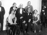 Newly Re-Elected New York Governor Franklin Roosevelt at Democratic Headquarters at Hotel Biltmore
