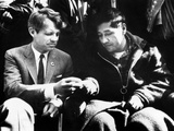 Cesar Chavez Ends His Hunger Strike with Sen Robert Kennedy