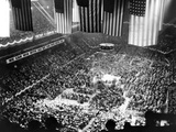 Mass Rally of 25 000 to Draft Gen Dwight Eisenhower as Republican Candidate for Pres  Feb 2  1952