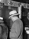 J Edgar Hoover Placing a Bet at the Two Dollar Window