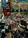 Trading Floor of the New York Stock Exchange  New York City  ca 2000