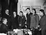 President Franklin Roosevelt Met with the Victorious University of Puerto Rico Debating Team
