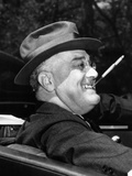 President Franklin Roosevelt  Debonair with His Cigarette Holder  1939