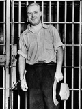 'Machine Gun' Kelly Smiles for Photographers in Memphis Jail Cell  Sept 26  1933