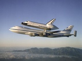 Space Shuttle Atlantis on Custom 747 Flies to Kennedy Space Center after Refurbishment  Sep 1  1998