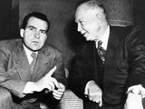 General Dwight Eisenhower with His Running Mate  Senator Richard Nixon