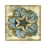 Textured Rosette I