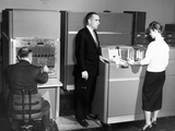 IBM Electronic Brain at the Francis I DuPont and Co Brokerage Firm