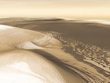 Martian Landscape Image from NASA's Mars Odyssey Orbiter