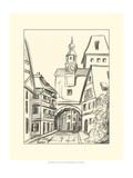 B&W Sketches of Downtown VI