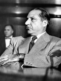 Mob Boss  Frank Costello  Refusing to Testify to the Senate Crime Investigating Committee
