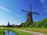 Windmills  Zaanse Schans  Zaanstad  Netherlands