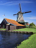 Windmills  Zaanse Schans  Zaanstad  Netherlands