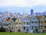 Alamo Square Park  San Francisco  California  USA