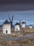 La Mancha Windmills  Consuegra  Castile-La Mancha Region  Spain