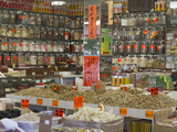 Dried Food Market in Chinatown  Vancouver  British Columbia  Canada