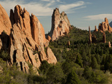 Garden of the Gods Historic Site  Colorado  USA