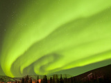 Aurora Borealis  Chena Hot Springs Lodge  Fairbanks  Alaska  USA