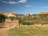 Garden of the Gods Historic Site  Colorado  USA