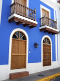 Typical Colonial Architecture  San Juan  Puerto Rico  USA  Caribbean