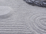 Raked Sand Patterns  Kodai-Ji Temple  Kyoto  Japan