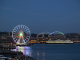 The Seattle Great Wheel  Seattle  Washington  USA