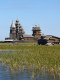 Church of the Transfiguration and of the Intercession  Kizhi Island  Lake Onega  Russia