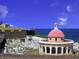 Cemetary  Fort San Felipe Del Morro  San Juan  Puerto Rico  USA  Caribbean