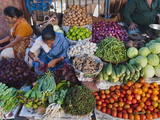 Selling Fruit in Local Market  Goa  India