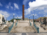 View of El Totem in Plaza Del Totem  Plaza Del Quinto Centenario  San Juan  Puerto Rico  USA