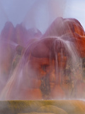 Fly Geyser  Black Rock Desert  Nevada  USA