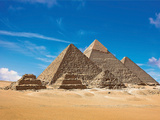 Pyramids  Giza  Cairo  Egypt