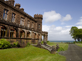 Historic Kinloch Castle  Isle of Rhum  Inner Hebrides  Scotland