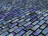 Blue Streets of Old San Juan  San Juan  Puerto Rico  USA  Caribbean