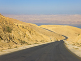 Road Leading to the Dead Sea  Jordan