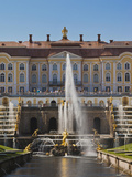 Grand Palace  Peterhof  Saint Petersburg  Russia