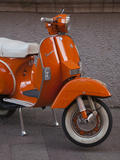 Vespa Scooter  Llanes  Spain