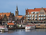 Harbor View with Church Spire  Edam-Volendam  Netherlands