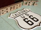 Route 66  Newberry Springs  California  USA