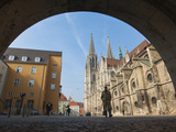St Peter's Cathedral in Regensburg  Germany