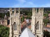 York Minster Cathedral  Largest Gothic Building in N Europe  City of York  North Yorkshire  England